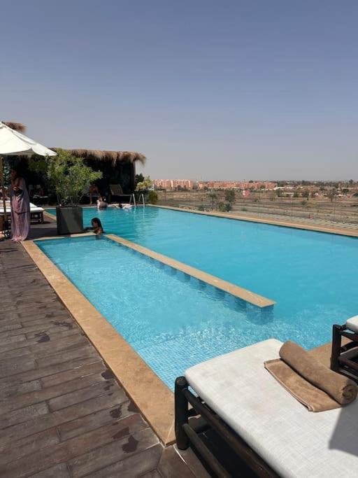 Appartement Centre Gare Gueliz Chic Et Cosy De Marrakech Marrakesch Exterior foto