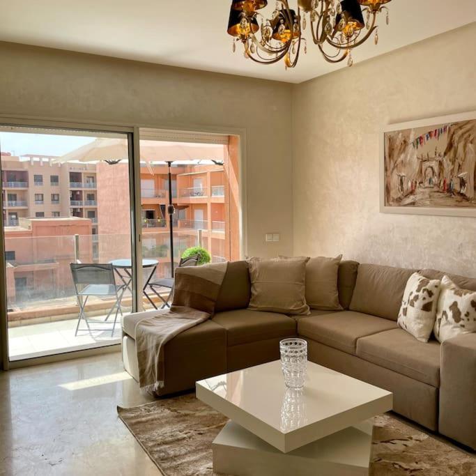 Appartement Centre Gare Gueliz Chic Et Cosy De Marrakech Marrakesch Exterior foto