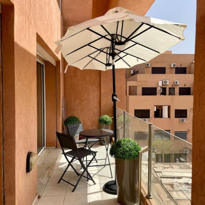 Appartement Centre Gare Gueliz Chic Et Cosy De Marrakech Marrakesch Exterior foto